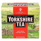 Taylors of Harrogate Yorkshire Tea 80 Tea Bags (Case of 5)  Adomoo